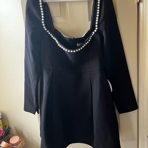 Odd Muse pearl neck dress